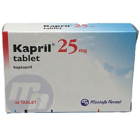 kapril 25 mg ne için kullanılır